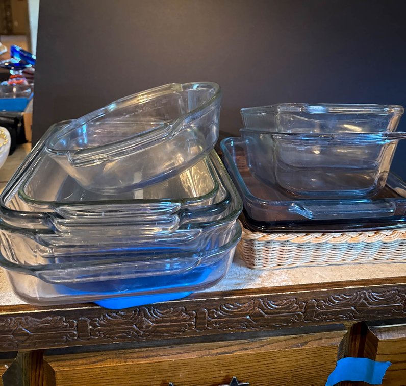 Glass Bakeware and Serving Dishes Collection