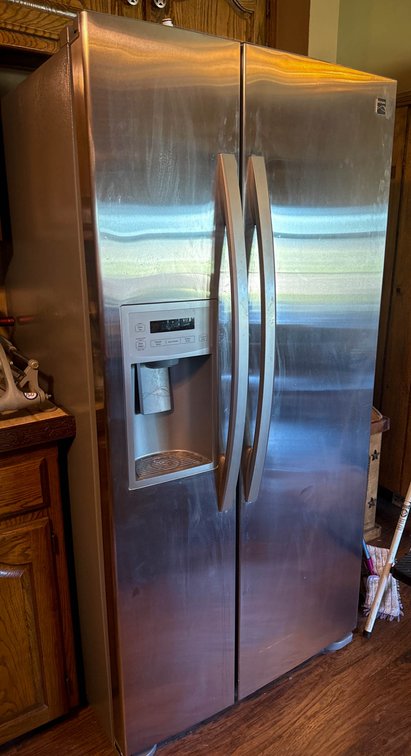 Kenmore Stainless Side-by-Side Refrigerator