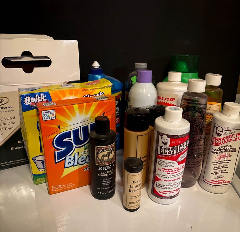 Cleaning and Household Products, Including Gain Laundry Detergent