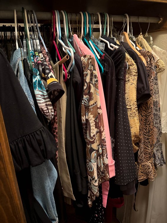 Women’s Clothing Including Tops, Jackets, and Dresses