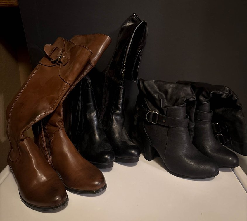 Women’s Boots by Very Volatile and Eleanor, Size 6.5 M