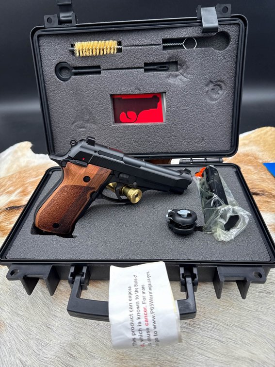 Tisas Fatih 13 Semi-Automatic 9mm Pistol with Case and Accessories