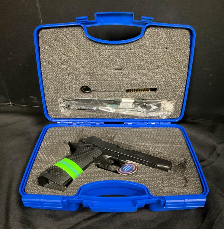 Girsan MC1911 Match 9mm Pistol with Case and Accessories