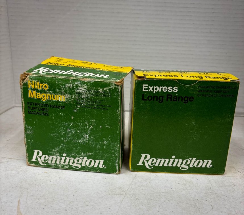 Remington Nitro Magnum and Express Long Range 12-Gauge Shotgun Shells- Sold one money