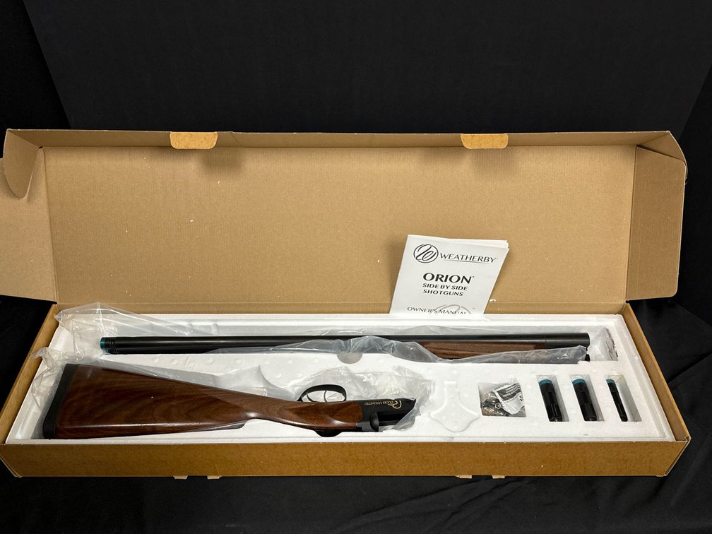 Weatherby Orion SXS 20-Gauge 28-Inch Shotgun in Original Box