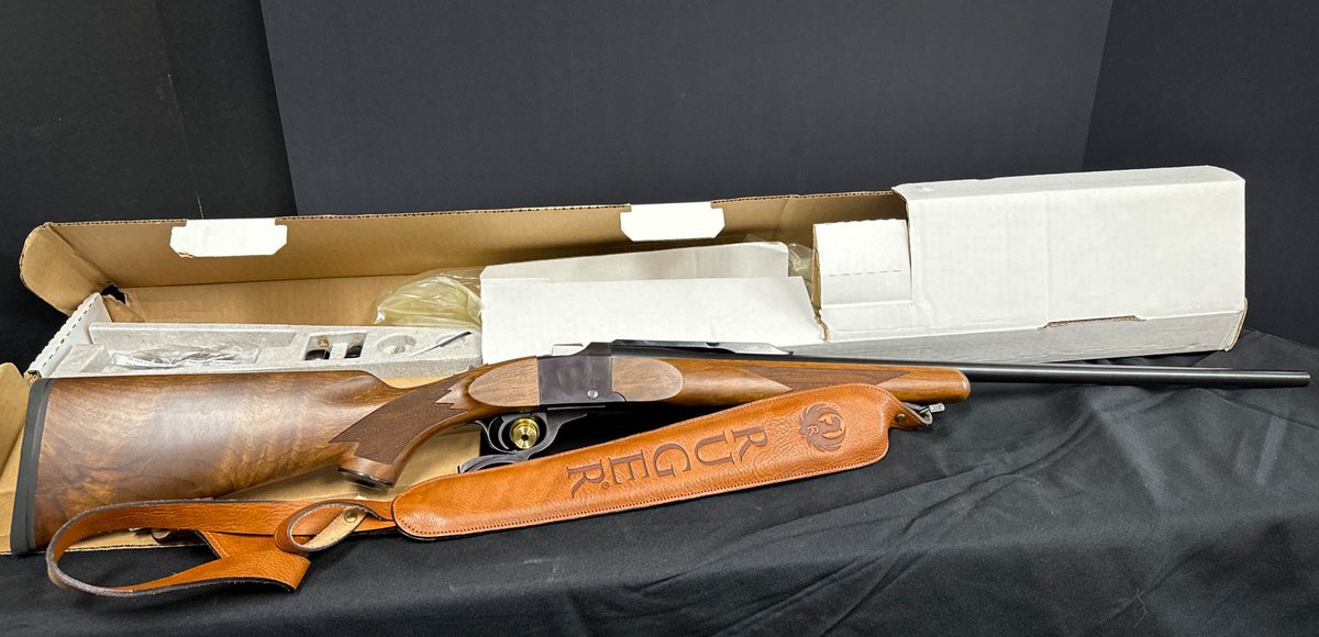 Ruger No. 1-B Rifle in 6.5 Creedmoor with Box and Accessories