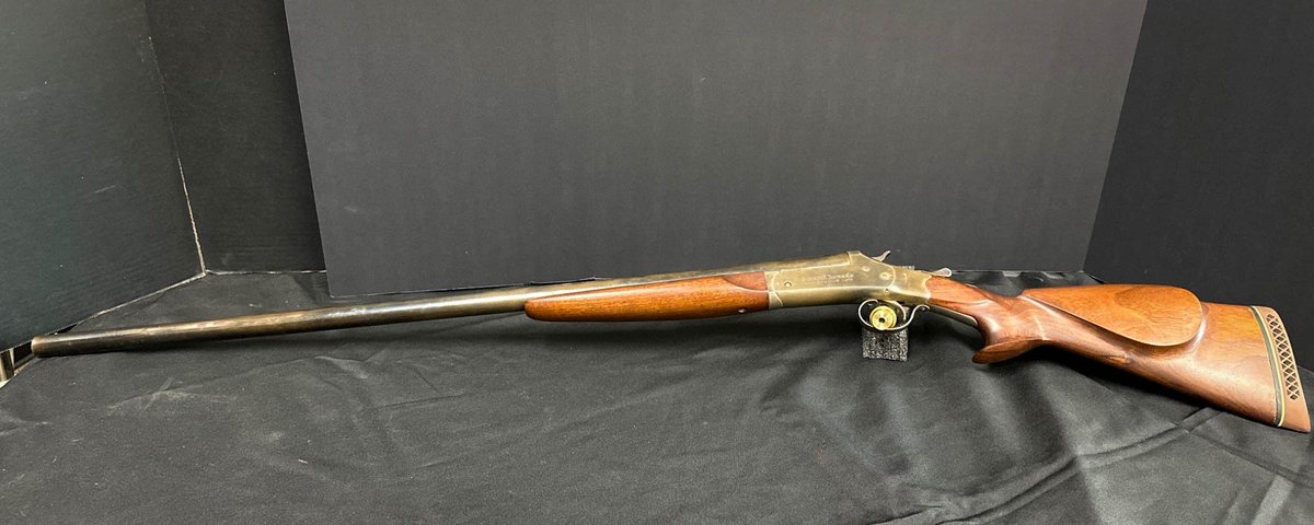 Thompson Arms Co. St. Louis Single-Shot Shotgun with Wooden Stock