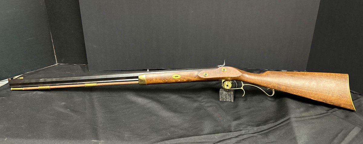 Traditions Kentucky Percussion Muzzleloader Rifle With Brass Accents