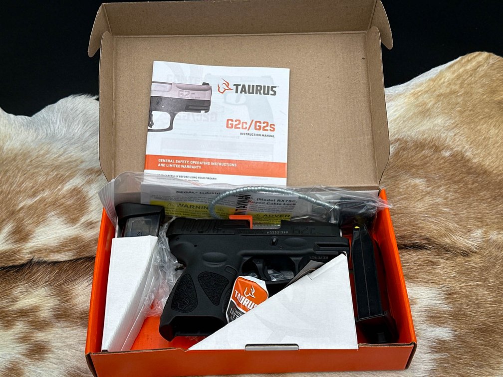 Taurus G2C 9mm Pistol with Original Box and Accessories
