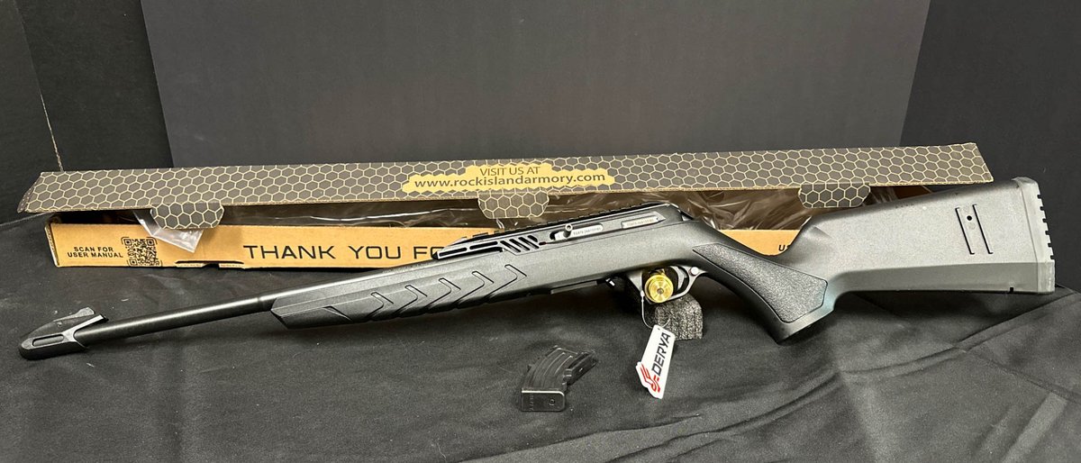 Rock Island Armory RIA 22LR Bolt-Action Rifle with Magazine