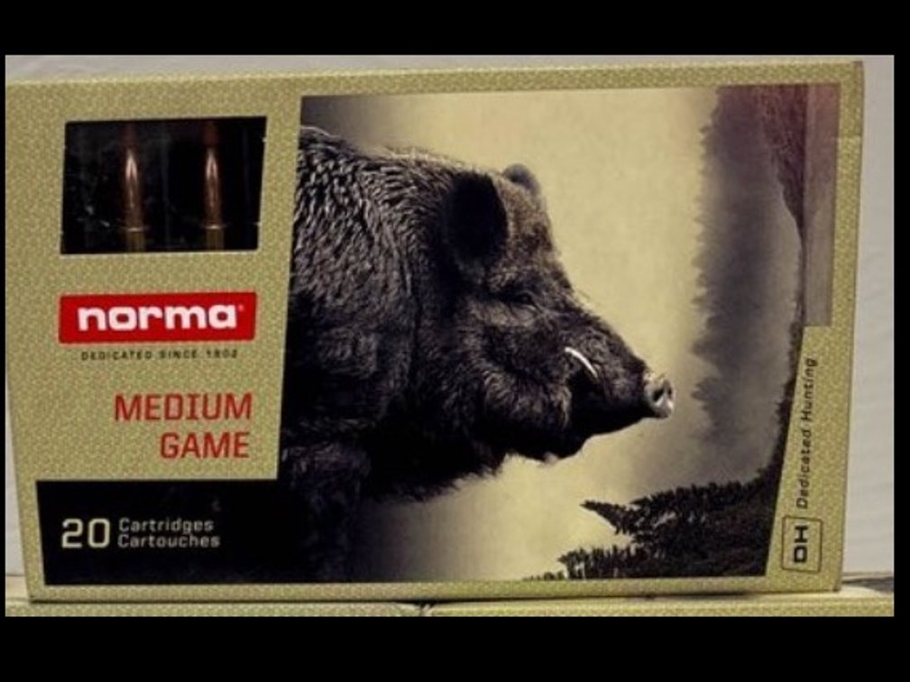 Box of Norma Tipstrike 7mm Rem. Mag. Medium Game Ammunition