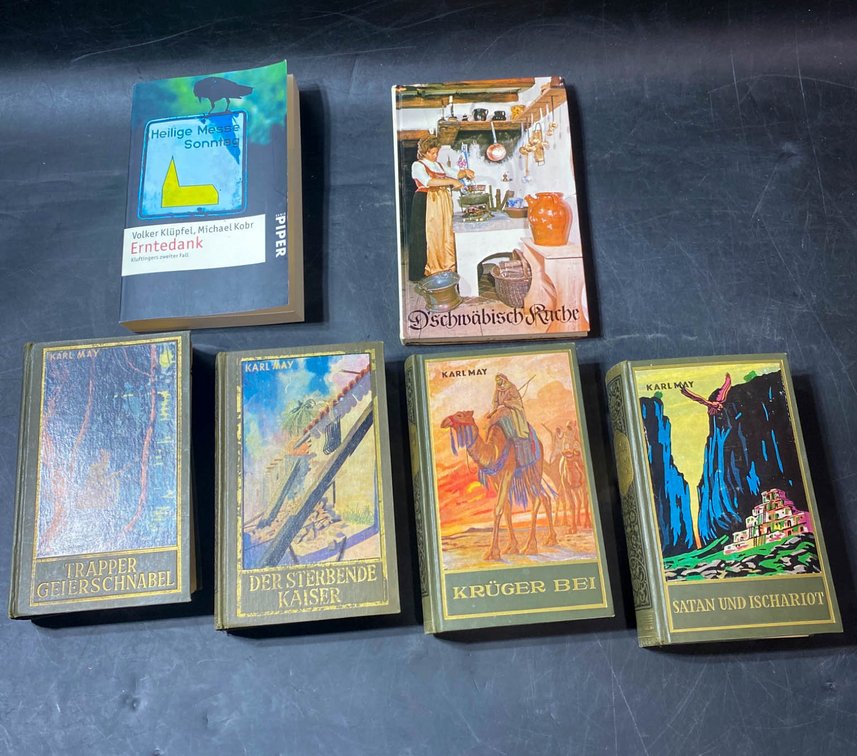 German Books, Including Works by Karl May and Others