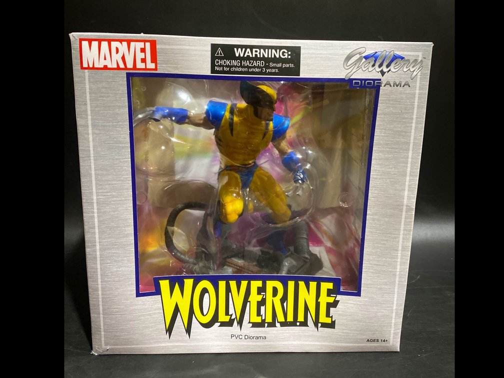 Marvel Gallery Wolverine PVC Diorama Figure in Original Packaging