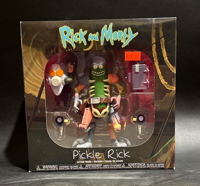 Funko Rick and Morty Pickle Rick Action Figure in Box