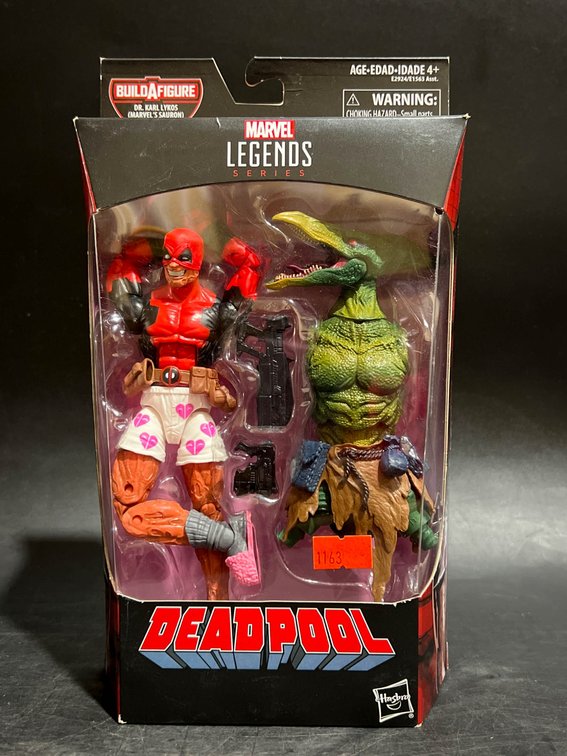 Marvel Legends Series Deadpool Action Figure with Sauron Build-A-Figure Parts