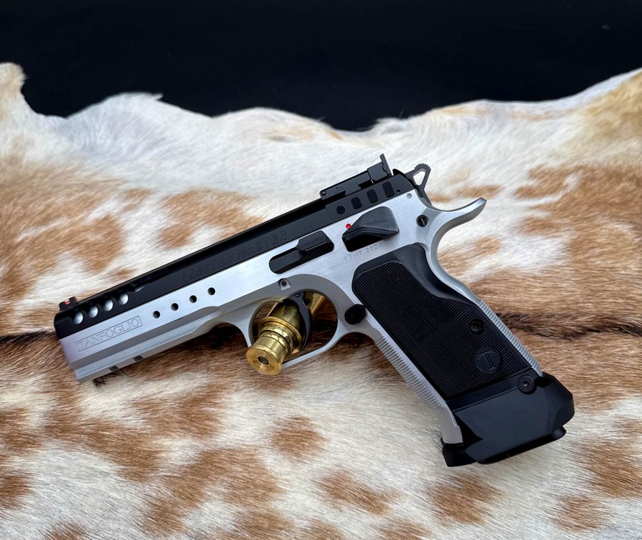 Tanfoglio Defiant Limited Master Duotone .40 S&W Pistol with Case and Accessories