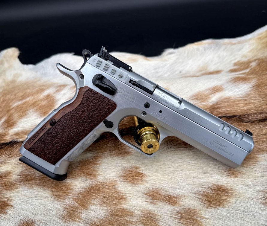Tanfoglio Defiant Stock II .45 ACP SA Pistol with Case and Accessories