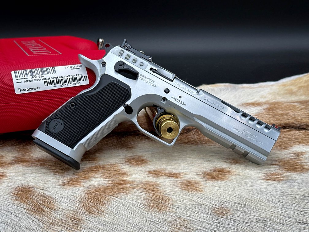 Tanfoglio Stock Master FT-IT 2024 .45 ACP Semi-Automatic Pistol
