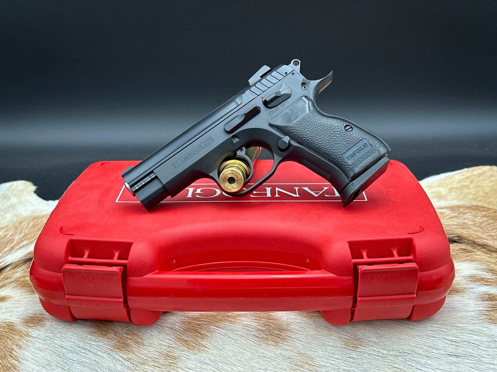 Tanfoglio .40 S&W Semi-Automatic Pistol with Red Hard Case