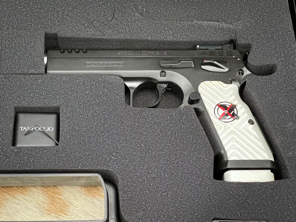 Tanfoglio Defiant Pistol Chambered in .45 ACP with Accessories