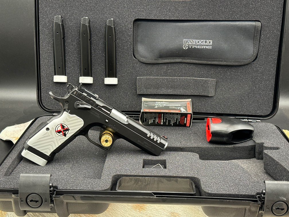 Tanfoglio Limited Custom Xtreme .45 ACP Semi-Auto Pistol with Accessories