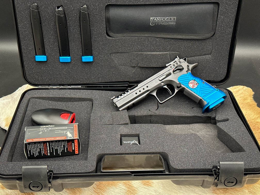 Tanfoglio Defiant Limited Master Xtreme .45 ACP Pistol with Case and Accessories