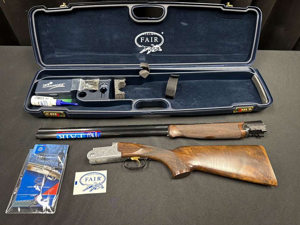 FAIR 50th Anniversary Over/Under Shotgun with Case and Accessories