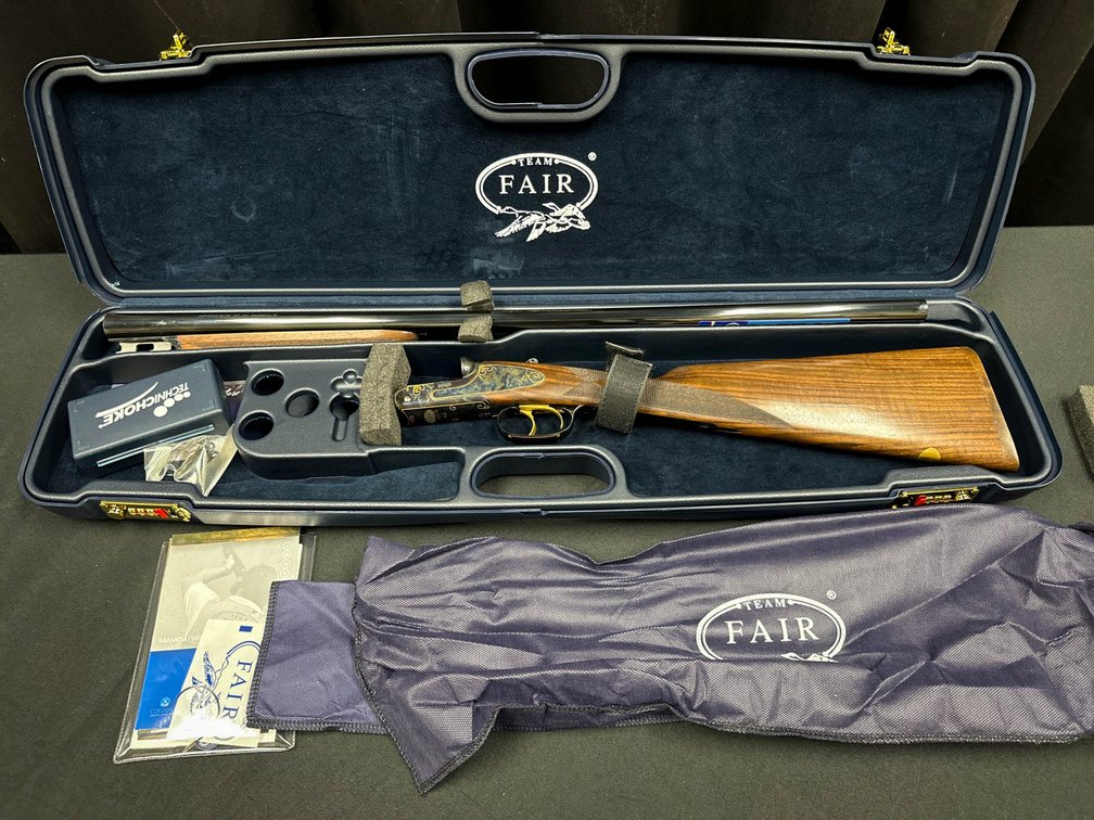 FAIR Side By Side Shotgun in Case with Accessories