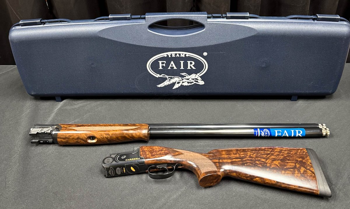 FAIR Carrera Giovanne Over/Under Shotgun, 12 GA, in Case