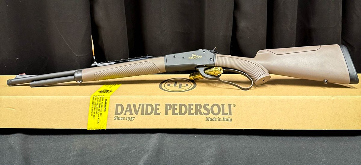 Davide Pedersoli 86/71 Lever Action Droptine Rifle 30-30 Win