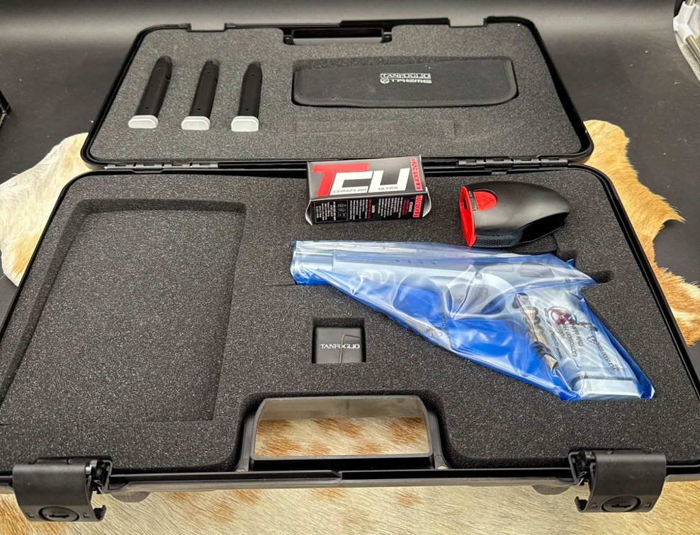 Tanfoglio Gold Match Xtreme Pistol, 38 Super Caliber with Accessories