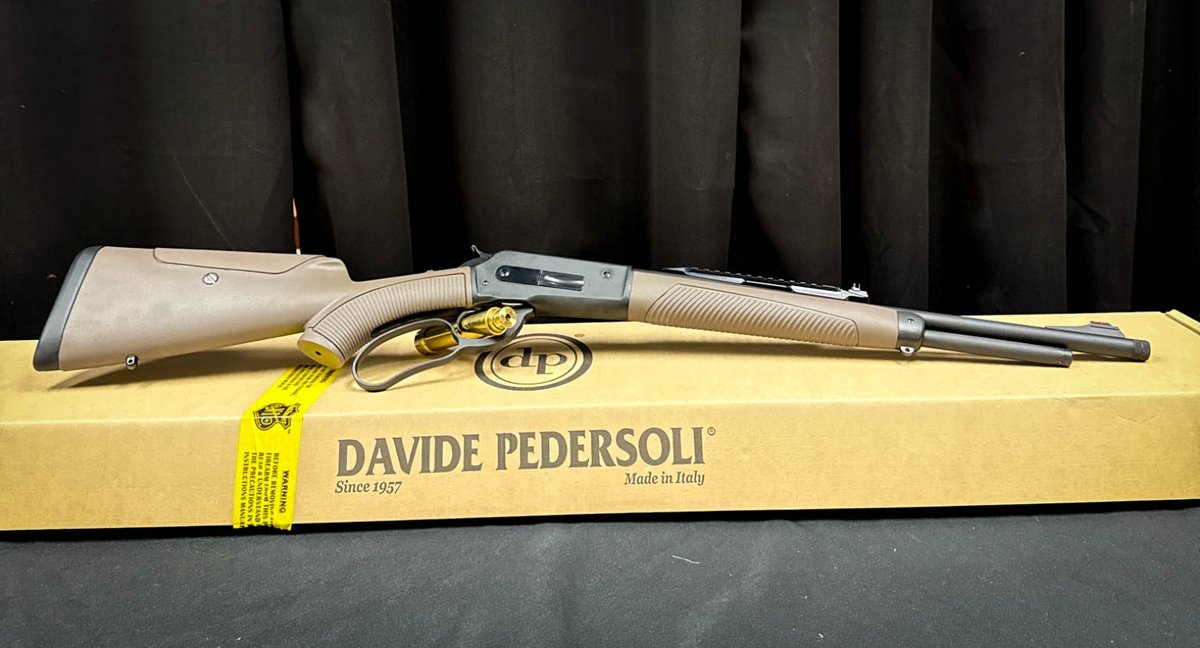 Davide Pedersoli 86/71 Lever Action Droptine 30/30 Winchester Rifle