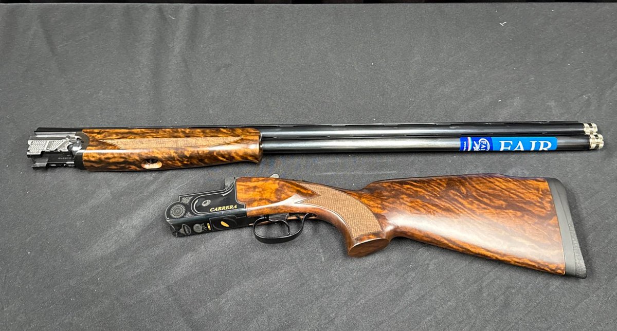 FAIR Carrera Giovanne Over/Under Shotgun With Wood Stock and Box