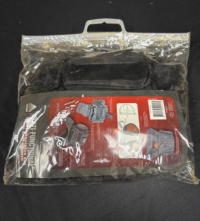 Multi-Functional Scout Messenger Bag With Ambidextrous Holster