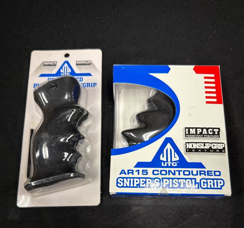 UTG AR15 Contoured Sniper’s Pistol Grip and Picatinny Foregrip