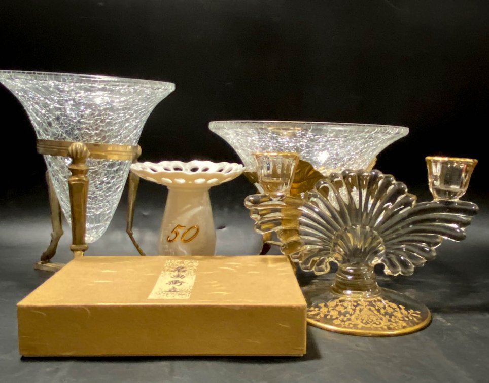 Decorative Glassware and Vintage-Inspired Items