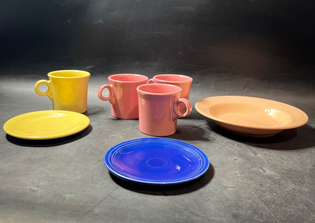 Homer Laughlin Fiesta Collection & Cups, Plates, and Saucer