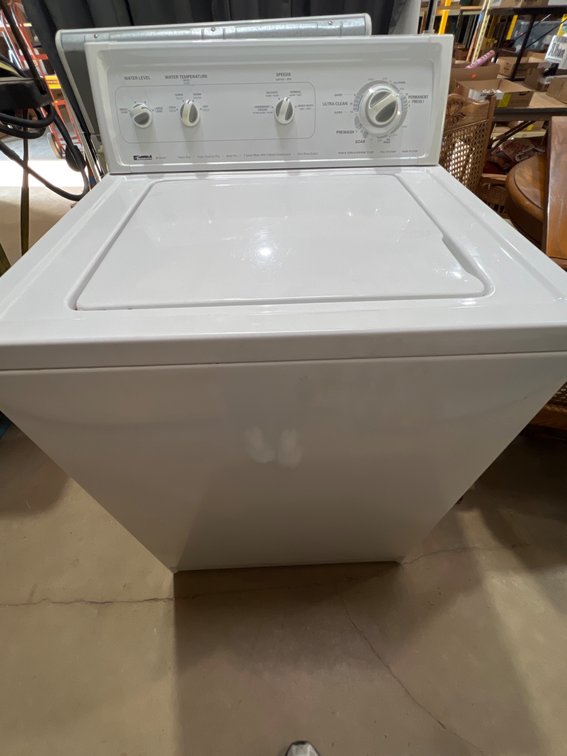 Kenmore Top-Load Washing Machine with 27”x43” Dimensions