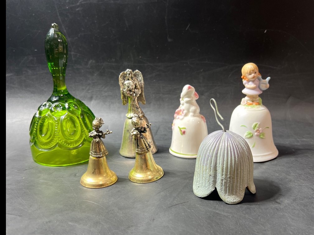 Decorative Bells in Various Materials and Styles