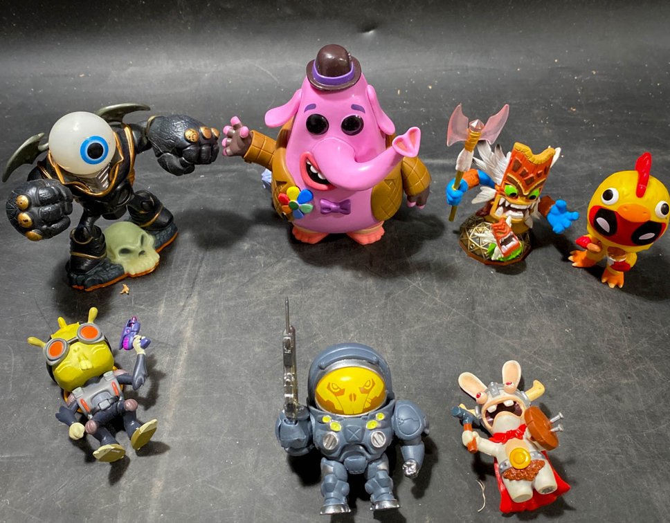 Vinyl and Plastic Character Figures