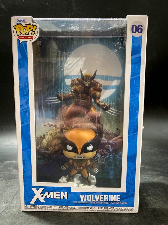 Marvel X-Men Wolverine Collectible Bundle Including Funko Pop, Action Figure, and FiGPiN