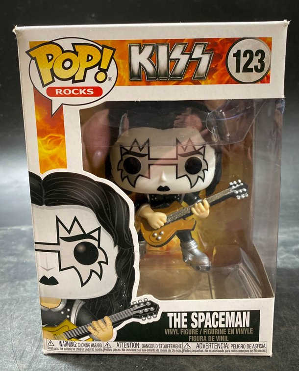 Funko Pop! Lot: KISS ‘The Spaceman’ and Rick & Morty ‘Tony’