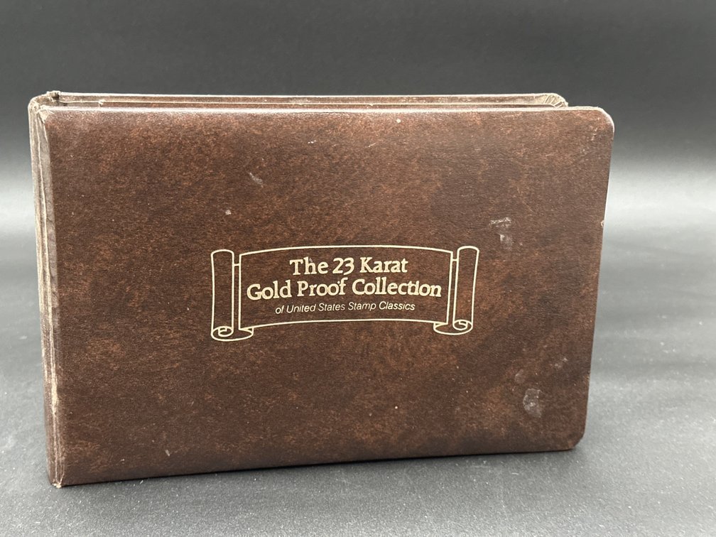 The 23 Karat Gold Proof Collection of United States Stamp Classics