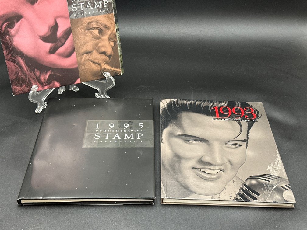 1993 and 1995 United States Commemorative Stamp Collection Albums