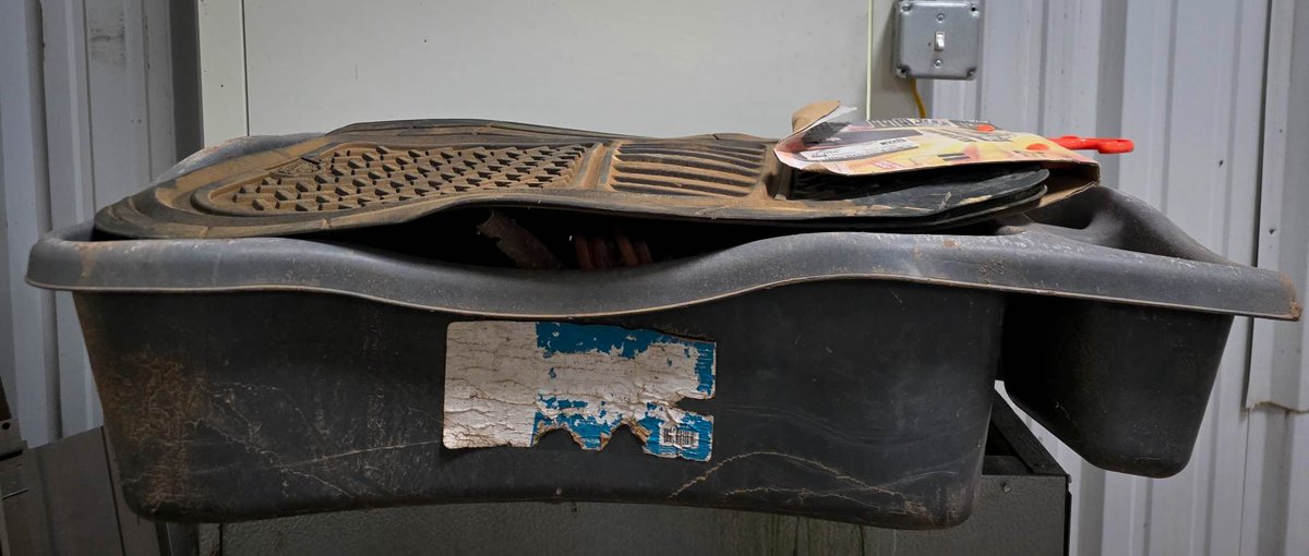 Automotive Accessories Including Floor Mats, Jumper Cables, and Tie-Down Straps