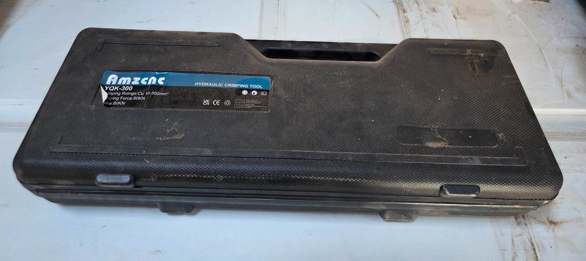 Amzcnc Hydraulic Crimping Tool in Case