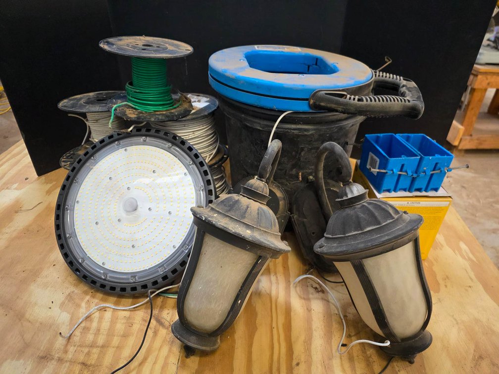 Lighting Fixtures, Wiring, and Electrical Components