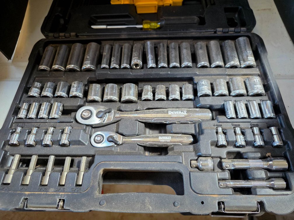 DeWalt Mechanics Tool Set with Hard Case