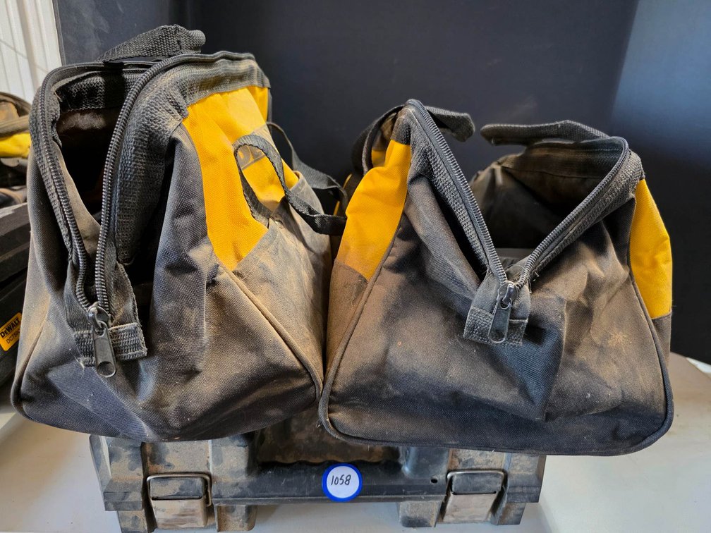 DeWalt Power Tools and Accessories Including Bags and Carrying Case