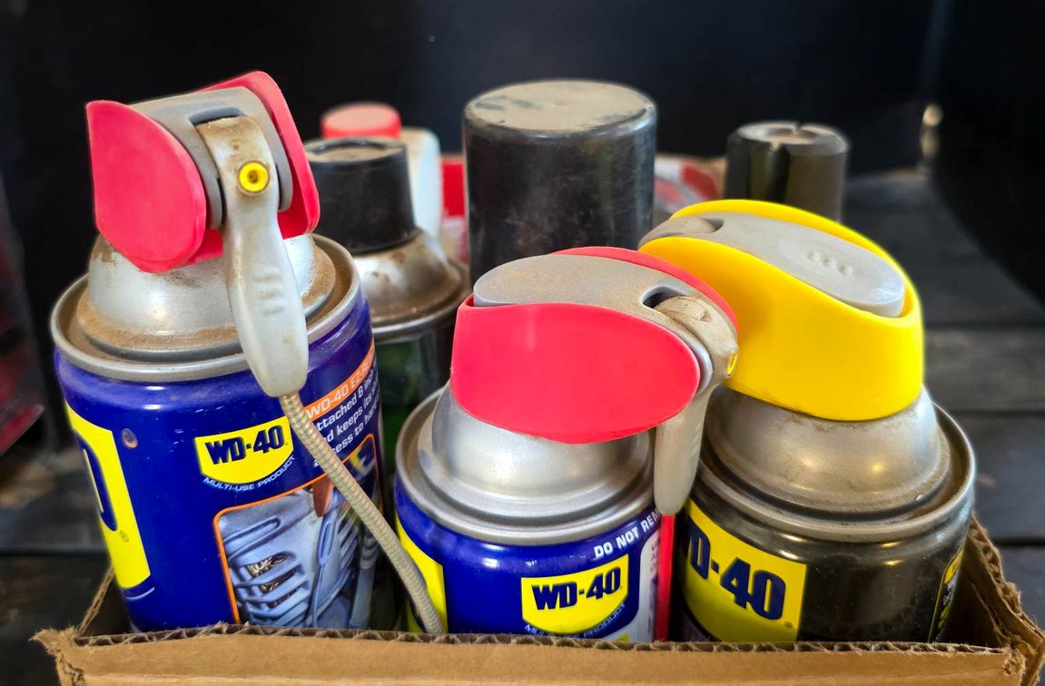 Lubricants, Adhesives, and Maintenance Supplies Lot